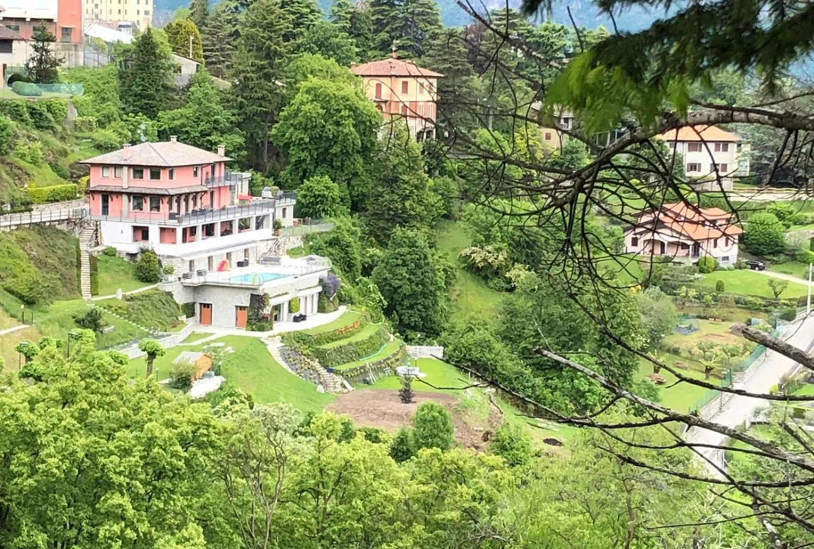 Bellagio Lake View Apartment Rosabella With Swimming-Pool Civenna